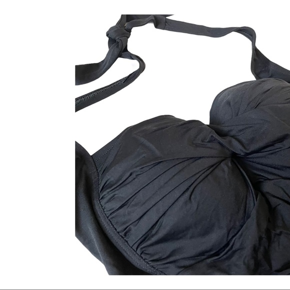 * La Blanca Ruched Tankini Twist Halter Bikini Sz. 8 - Picture 6 of 13